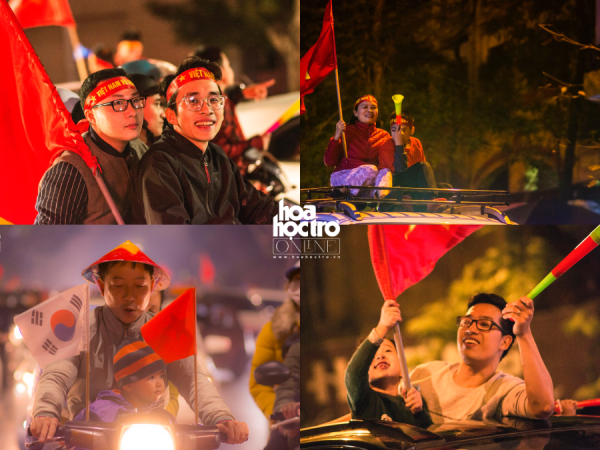 Nhìn lại khoảnh khắc: Cổ động viên xuống đường mừng Việt Nam vào tứ kết Asian Cup 2019