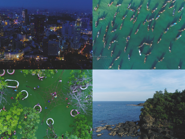 Ngắm một Việt Nam đẹp tuyệt vời qua "bản hoà tấu không trung"