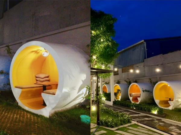 Xuất hiện quán cà phê ống cống ở Sài Gòn thu hút giới trẻ đến check-in