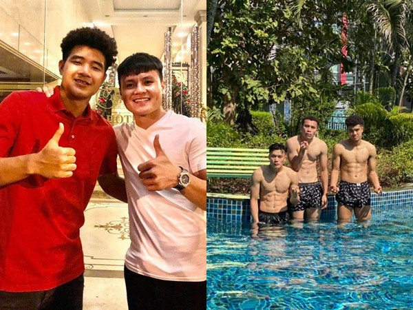 Đức Sinh, Văn Toản khám phá Thái Lan, Đức Chinh, Tiến Dũng đọ cơ bụng