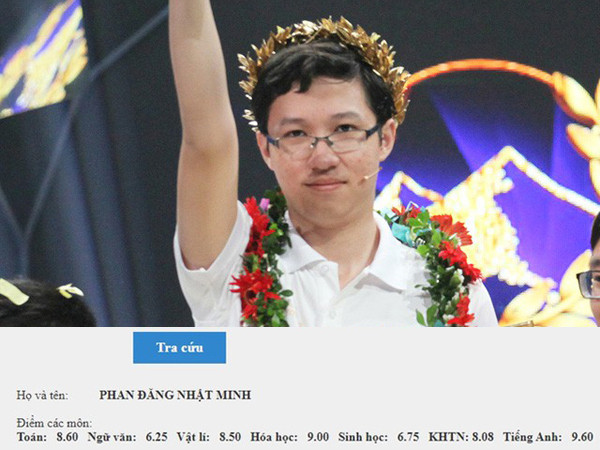 Quán quân Đường lên đỉnh Olympia 2017 được 56,78 điểm thi THPT Quốc gia