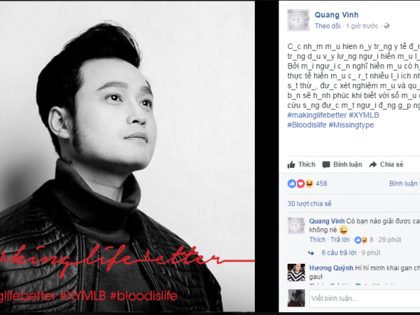 Loạt status thiếu chữ của sao Việt và ý nghĩa đầy nhân văn ẩn phía sau