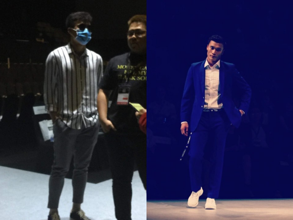 Hot: Thủ môn Bùi Tiến Dũng "đá chéo sân", tự tin sải bước catwalk tại VIFW