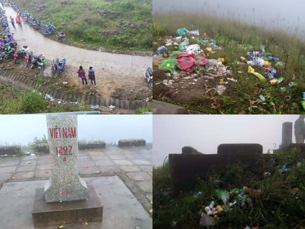 Dân ưa xê dịch ngán ngẩm, bức xúc vì điểm du lịch Bình Liêu ngập trong rác