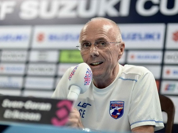 HLV Eriksson: "Tuyển Việt Nam là đội mạnh nhất giải"