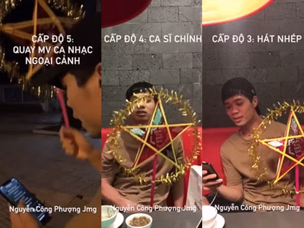 Công Phượng khiến người hâm mộ thích thú với "MV ngoại cảnh Chiếc đèn ông sao"