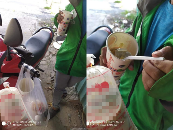 Bị "bùng" 6 ly chè Thái size L, shipper vừa ăn chè vừa khóc giữa cái nắng 40 độ C