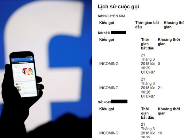Phát hiện sốc: Facebook thu thập lịch sử cuộc gọi và tin nhắn trên smartphone