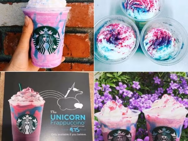 Một ly Unicorn Frappuchino siêu "hot" ảnh hưởng như thế nào đến sức khỏe của bạn?