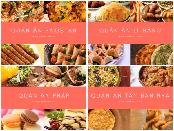 "Bán đảo quốc tế" Xuân Diệu có quán ăn của các nước nào?