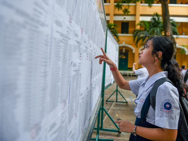 TP.HCM công bố điểm thi vào lớp 10