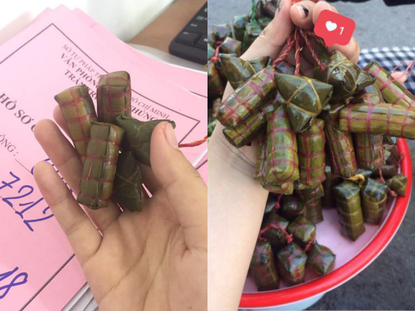 Vì một cái Tết ấm no không lo béo, dân tình "rần rần" khoe bánh chưng, bánh tét size mini