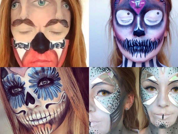 Những tuyệt chiêu make up "chất lừ" không bao giờ cũ đón Halloween 
