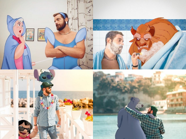 Đi chơi cùng nhân vật Disney qua tài photoshop đỉnh cao của chàng hoạ sĩ người Ý