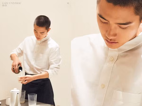 Phì cười khi nhìn ảnh selfie hài hước chưa từng thấy của D.O. trong album mới "Universe" của EXO