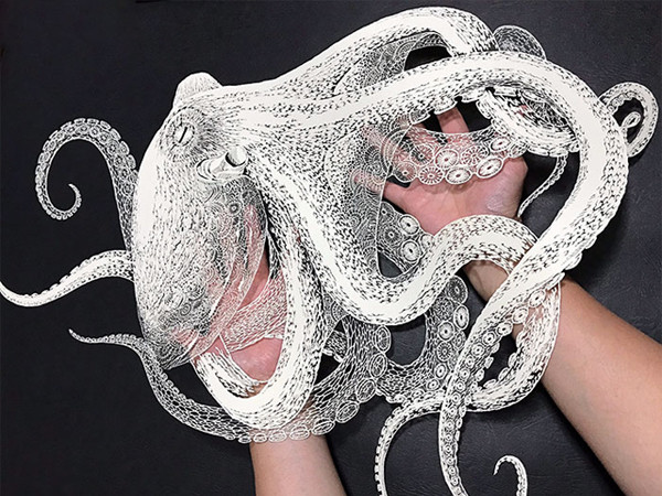 Đỉnh cao của nghệ thuật cắt giấy kirie với tác phẩm tâm đắc nhất trong 25 năm sự nghiệp