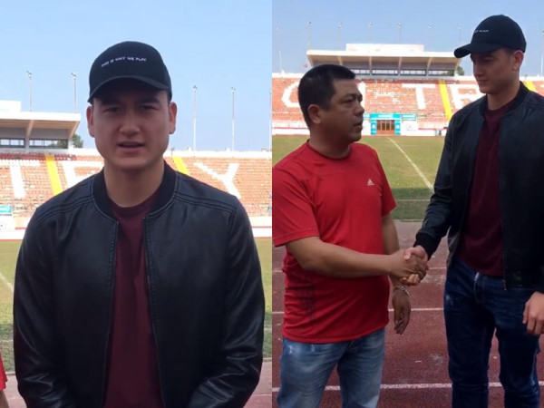 Văn Lâm gửi lời chào và cảm ơn NHM Hải Phòng trước khi sang Thái Lan khoác áo CLB Muangthong