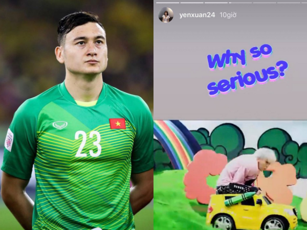 Giữa lúc Đặng Văn Lâm bị nghi lộ đoạn chat nhạy cảm, Yến Xuân liền đăng trạng thái ẩn ý