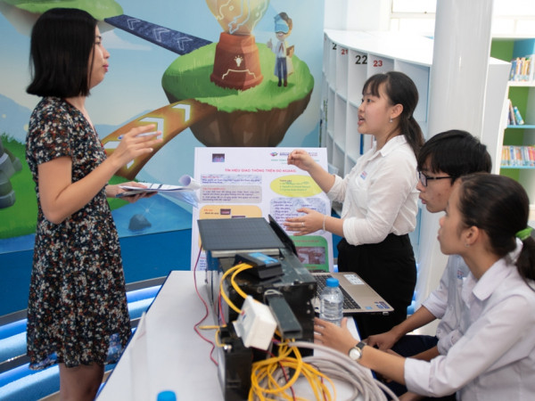 Cuộc thi "Hành trình Kiến Tạo Tương Lai" đi đến hồi kết với những sáng tạo độc đáo của học sinh
