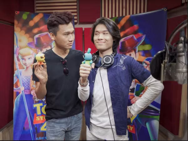 Hai "vựa muối" Quang Trung – Xuân Nghị hóa thân thành bộ đôi hài hước trong “Toy Story 4”