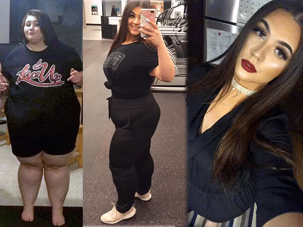 Cô gái béo phì chỉ vừa size XXXXL lột xác thành hot girl