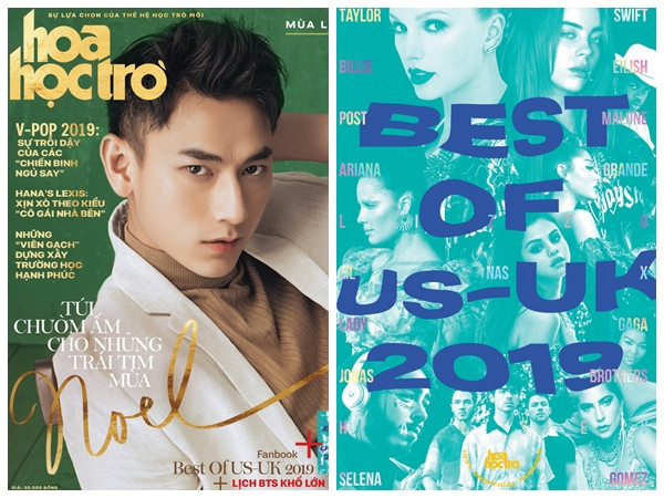 Hoa Học Trò 1324 & fanbook "Best of US-UK 2019": Túi chườm ấm cho những trái tim mùa Noel