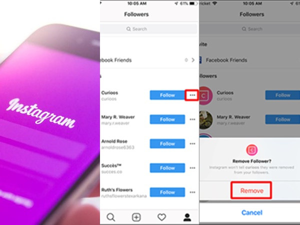 Làm thế nào để chặn người theo dõi trên Instagram?