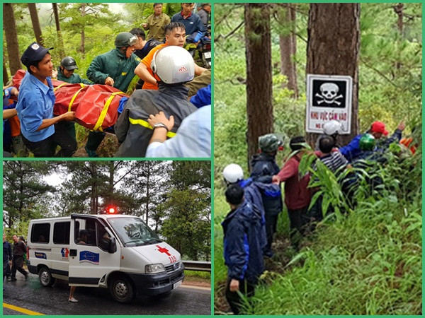 Một du khách nước ngoài tử vong khi chơi thác Datanla