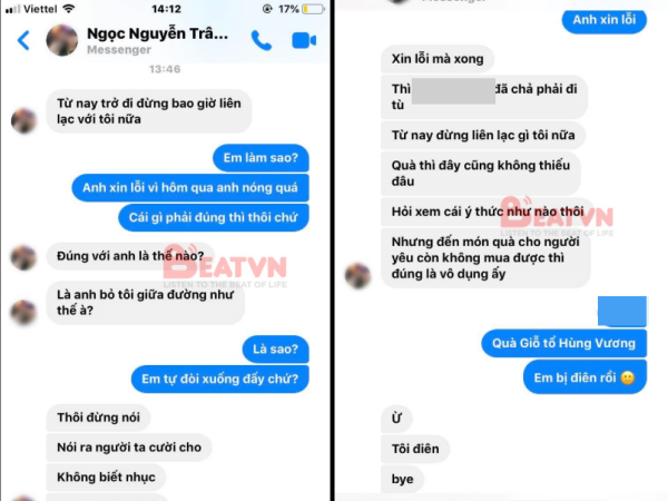 Cô gái mắng người yêu, đòi chia tay chỉ vì giỗ tổ Hùng Vương không được tặng quà
