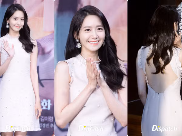 Yoona (SNSD) xinh như công chúa, khoe lưng trần táo bạo trong buổi họp báo phim “The King loves” 