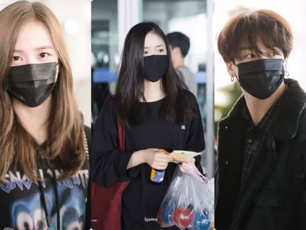 Té ngửa vì lý do thật sự khiến idol luôn đeo khẩu trang ở ngoài sân bay