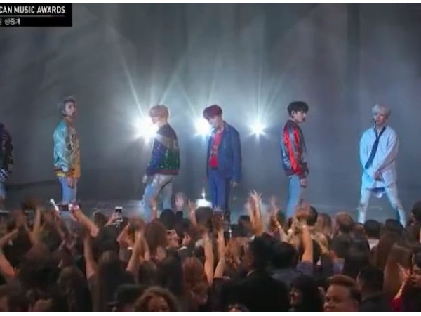 Choáng váng trước màn cổ vũ cực sôi động mà khán giả Mỹ đã dành cho BTS tại "AMAs 2017" 