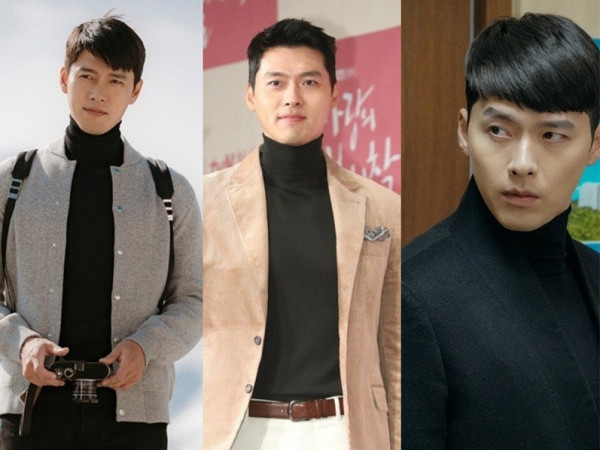 Cập nhật ngay style áo cổ lọ siêu chất của Hyun Bin trong “Hạ cánh nơi anh”