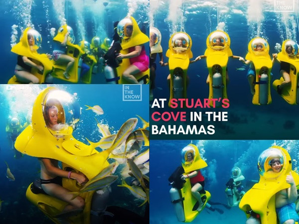 Lái xe máy dưới đại dương, bạn đã thử chưa?