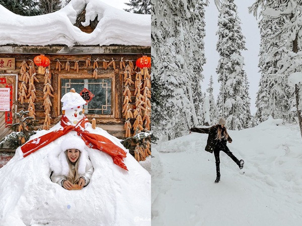 Phượt thủ Việt vui vẻ check-in ở những nơi phủ tuyết trắng dịp trước Tết