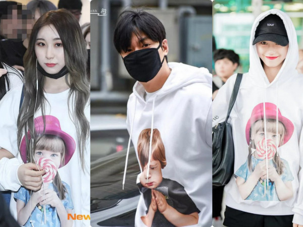 Không hẹn mà gặp, sao châu Á mê mẩn mẫu áo in hình em bé đáng yêu