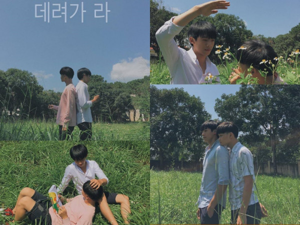 Đơn giản mà vẫn "tình", bộ ảnh "Đưa em về thanh xuân" của cặp nam sinh gây "bão" MXH