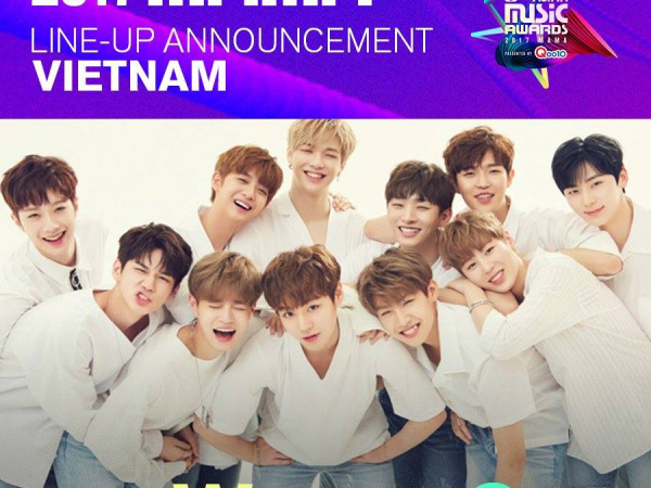 Tin nóng: Wanna One xác nhận tham gia Lễ trao giải MAMA 2017 tại Việt Nam