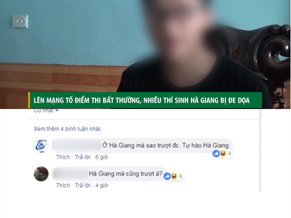 Nhiều teen Hà Giang bị đe dọa khi bày tỏ bức xúc về chuyện điểm thi "cao bất thường"