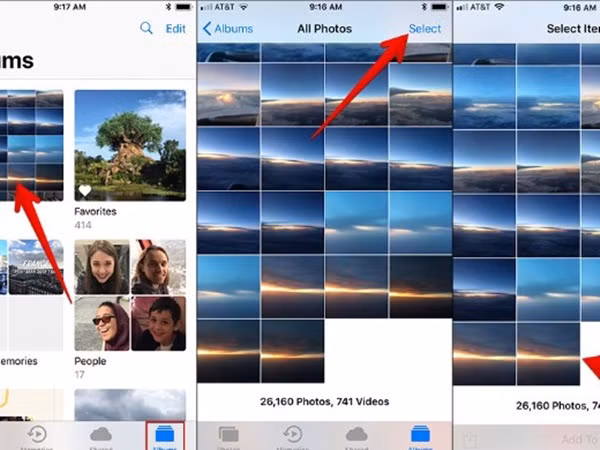 Cách xóa tất cả ảnh trên iPhone hoặc iPad
