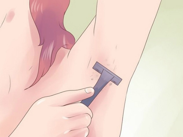 Cẩn thận với việc "dọn cỏ" vùng nách bằng nhíp hay dao cạo