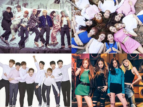 BTS, TWICE, EXO, Black Pink... "gây bão" trên YouTube năm 2016