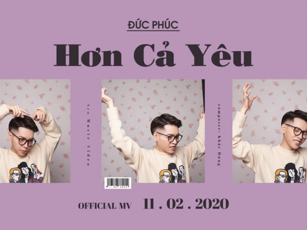 Đức Phúc “thả thính” ca khúc kết hợp với Khắc Hưng, thỏ thẻ lời yêu cho mùa Valentine