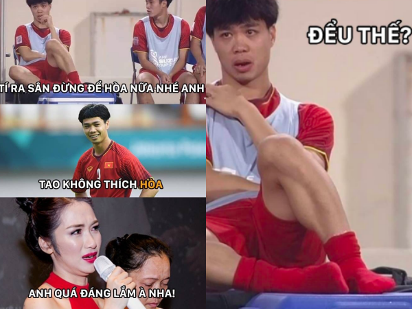 Phản ứng của Hòa Minzy khi cộng đồng mạng cứ nhắc đến "Công Phượng và tỉ số hòa"?