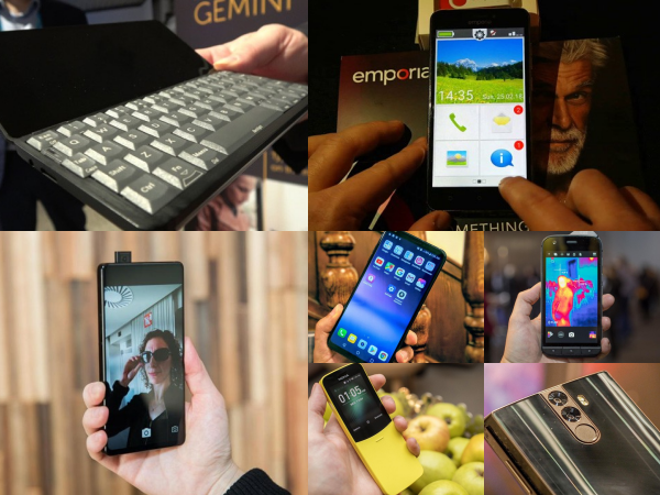 7 chiếc điện thoại kì quặc vừa ra mắt, chiếc thú vị nhất có thể bạn chẳng bao giờ mua được