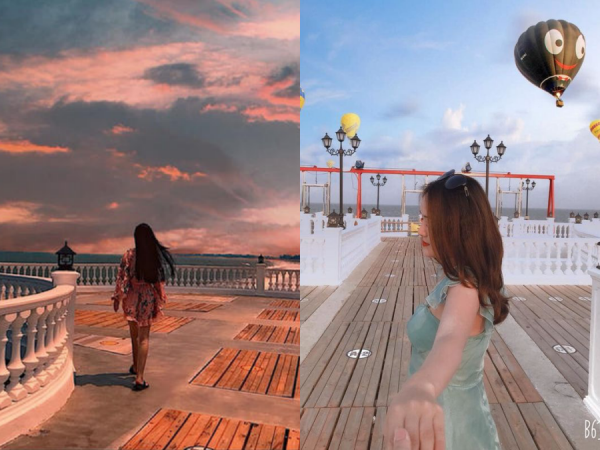 Ai mà ngờ ở Thanh Hóa lại có cầu cảng trắng muốt, xinh đẹp như "bờ Tây nước Mỹ" thế này