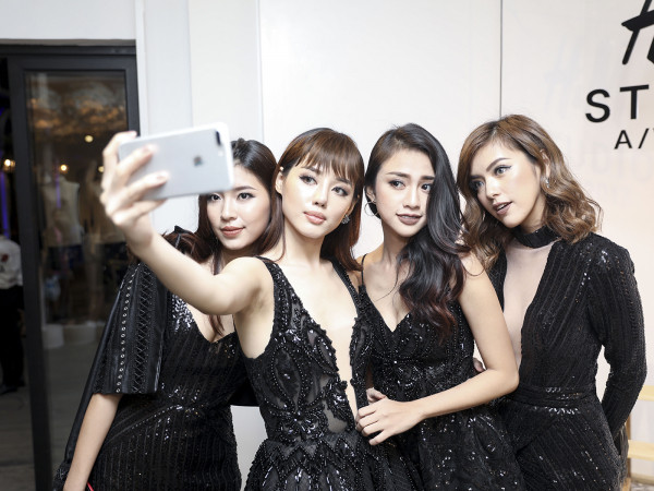 Team Minh Tú nổi bật không thua bất kỳ sao nào trong buổi ra mắt BST mới của H&M