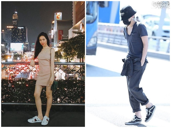 Hòa Minzy chịu chơi, tậu giày chục triệu về chỉ để... theo trào lưu "đạp gót"