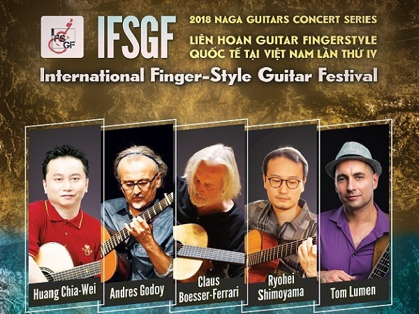 Việt Nam là chủ nhà của “Liên hoan guitar fingerstyle quốc tế lần thứ IV” (Vietnam IFSGF 2018)