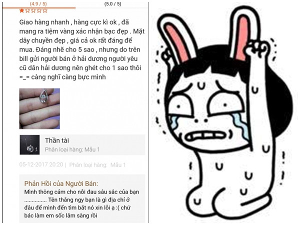 "Mình thích thì mình cho 1 sao thôi" - đây chính là những khách hàng mà các shop online nên tránh